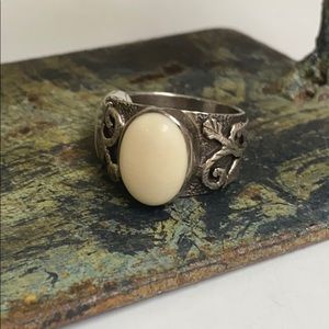 Beautiful Bamboo Coral Ring